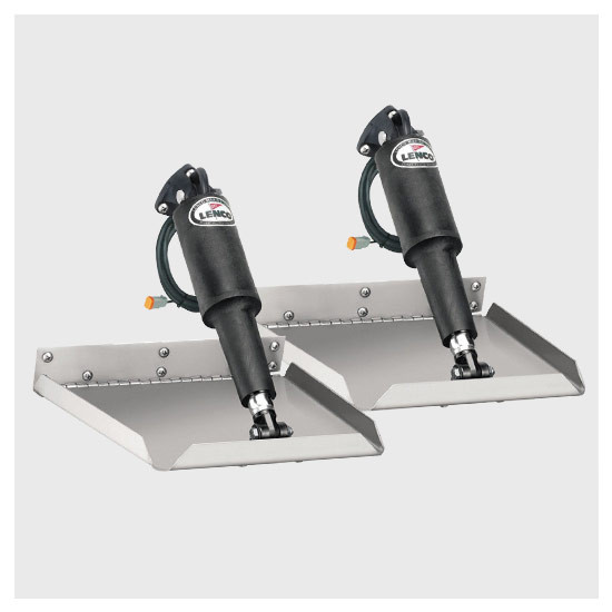 Lenco Marine Standard 12V Electric Trim Tab Kit with Double Rocker