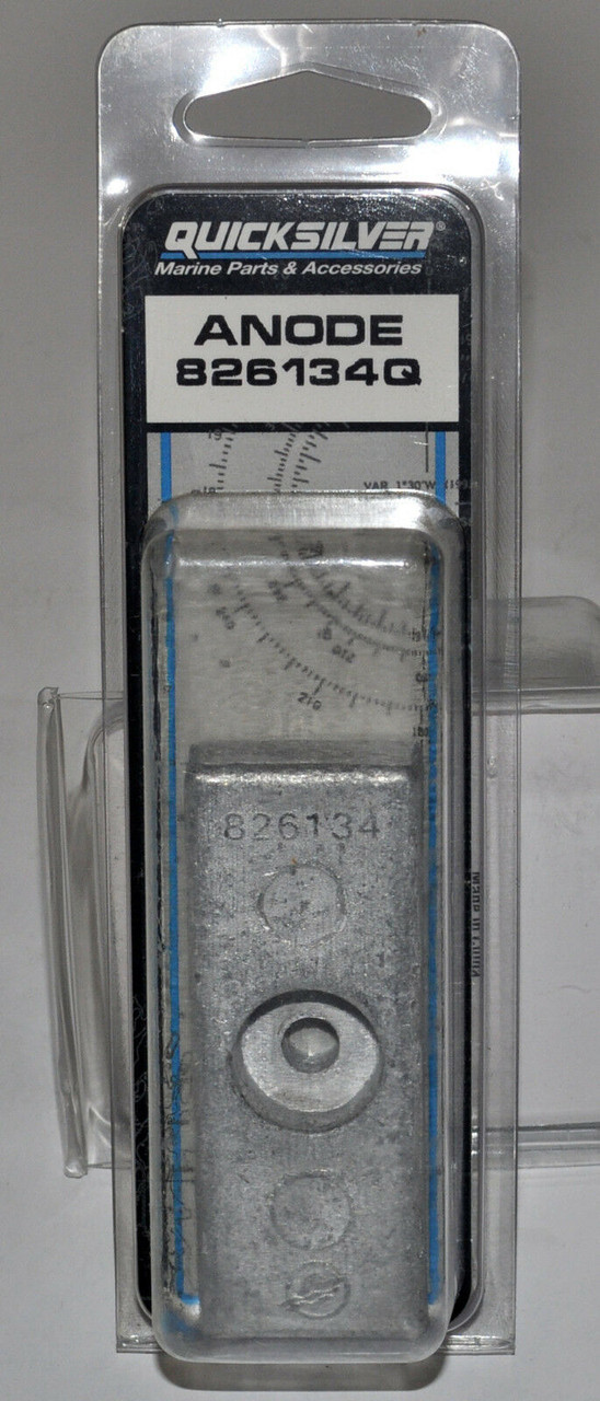 Quicksilver Outboard Side Pocket Aluminum Anode 826134Q