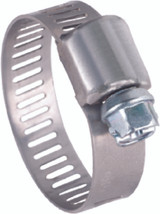 Seachoice Plated Screw Hose Clamps 1/2 Inch Band Size #24 (10/BX) 50-23368