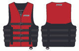 Seachoice Ski Vest 4 Belt Red