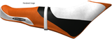 Hydro-Turf Seat Cover For Sea-Doo SPARK + TRIXX 3-UP (2014-2022) White/Orange/Black SEW811-E