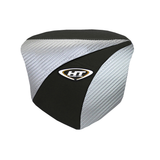 Hydro-Turf Chinpad Cover For Sea-Doo GTX (2007-2009) / RXP (2007-2008) (NOT RXP-X) Black/Silver SEW881P-B