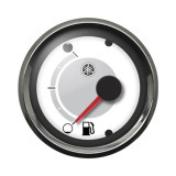 Yamaha Classic Series Analog Fuel Lever Meter White Face with Chrome Bezel N80-85750-40-00