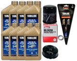 YAMAHA 5W30 Outboard Oil Change Kit LUB-MRNSH-KT-05 VMAX SHO VF250 VF225 VF200