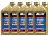 5x Pack YAMAHA Yamalube OEM Full-Synthetic 15W-50 HP Oil LUB-15W50-FS-12