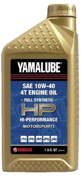 1x Pack YAMAHA Yamalube OEM Full-Synthetic 10W-40 HP Oil LUB-10W40-FS-12