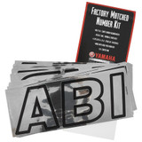 YAMAHA OEM Premium Registration Kits SBT-CHBLK-70-11