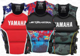 YAMAHA Neoprene Side-Entry PFD Life Vest Jacket BLACK RED BLUE Blaster MAR-25VSE