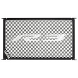 YAMAHA OEM YZF-R3 Radiator Guard Black/Silver 1WD-E24D0-V0-00
