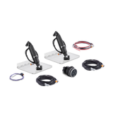 Dometic SeaStar 2.25" Stroke 11.5" Standard Actuators and Controller, 9 x 12" Standard Trim Tab Kit STT3103R