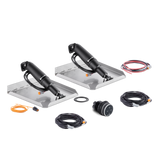 Dometic SeaStar 2.25" Stroke 11.5" Standard Actuator and Controller, 12" x 18" Edge Mount Trim Tab Kit STT3211R