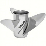 YAMAHA T Series Saltwater Series II HP Stainless Steel Propeller 3 Blade 15 1/4" Diameter x 18" Pitch LH Rotation 6KB-45970-00-00