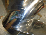 YAMAHA Y Series XTO OS Stainless Steel Propeller 3 Blade 16 3/8" Diameter x 20" Pitch RH Rotation 6GR-45936-20-00