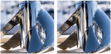 YAMAHA Sharrow MX3 V6 Stainless Steel Propeller 3 Blades 14.96" Diameter x 19.5" Pitch LH Rotation DBY-MX3V6-95-0L