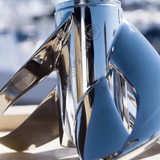 YAMAHA Sharrow MX3 V6 Stainless Steel Propeller 3 Blades 14.64" Diameter x 21.5" Pitch LH Rotation DBY-MX3V6-15-0L