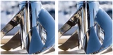 YAMAHA Sharrow MX3 V6 Stainless Steel Propeller 3 Blades 14.2" Diameter x 24.5" Pitch RH Rotation DBY-MX3V6-45-0R