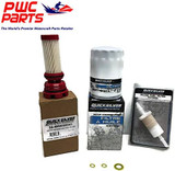 PWC Parts Co Mercury Verado L6 200/225/250/275/300HP 100 Hour Maintenance Kit Quicksilver Oil Fuel Filter 877769Q01 8M0060041 830749 555-24 8M0097858