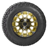 YAMAHA All-Terrain Alloy Wheel - 10" 12-Spoke J-Series