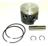 WSM Piston Kit for Mercury / Mariner 150 - 225 HP 2.4L 1978-1991 Starboard .015 Over 766-8666A36, 766-8666A43 100-10-045SK