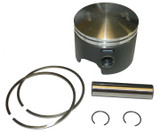 WSM Piston Kit for Johnson / Evinrude 90 - 175 HP 60 Deg 1991-1999 Port .020 Over 0439027, 5006708 100-130-05PK