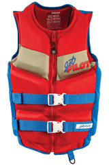 YAMAHA JetPilot intage Class Neoprene Front Zip Vest RED VDF-25216