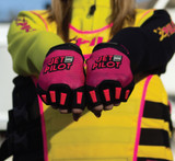 YAMAHA Hold Fast Short Finger Glove GRAY LIME RED PINK VDF-22302 YAMAHA Hold Fast Short Finger Glove GRAY LIME RED PINK VDF-22302