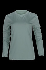 YAMAHA Women's Sun Shirt GRAY BLUE GREEN WTC-24SSFS