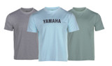 YAMAHA Men's Sun T-Shirt GRAY BLUE GREEN WTC-24STMS YAMAHA Men's Sun T-Shirt GRAY BLUE GREEN WTC-24STMS