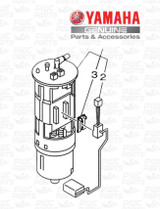 YAMAHA OEM Complete Fuel Pump 6S5-13907-05-00