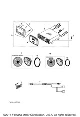 YAMAHA OEM Speaker Pair F3R-U8192-00-00