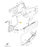 YAMAHA OEM Hose 5 6BH-1244H-00-00