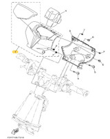 YAMAHA OEM Steering Pad F3Y-U1421-30-00