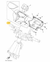 YAMAHA OEM Steering Pad F3Y-U1421-00-00