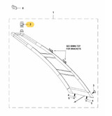 YAMAHA OEM Stern Light Assembly F3F-U8150-00-00