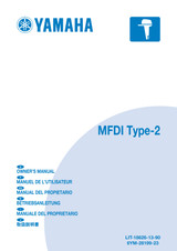 YAMAHA OEM Owner's Manual - (MFG 2022) MFDI Type-2 - LIT-18626-13-90 Models MFDI Type-2, Helm Master EX