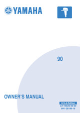 YAMAHA OEM Outboard Owner's Manual (MFG 2006) - LIT-18626-06-60 Models 80A/90A/75C, 90TLR, M90TLR