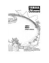 YAMAHA OEM Owner's Manual 2000 - 40Y/50Y - LIT-18626-03-62 Models 40MJHY, 40TLRY, 40V/50H, 50EJRY, M40MJH, M40TLR, M50EJR