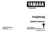 YAMAHA OEM Owner's Manual 1992 - T9.9Q/F9.9Q - LIT-18626-01-41 Models F9.9MLH, F9.9MLHQ, F9.9MSH, F9.9MSHQ, MF9.9MLHQ, MF9.9MSHQ, MT9.9ELHQ, MT9.9ELRQ, MT9.9EXHQ, MT9.9MX HQ, T9.9ELH, T9.9ELHQ, T9.9ELR, T9.9ELRQ, T9.9EXH