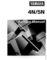 YAMAHA OEM Service Manual - 4N/ 5N - LIT-18616-00-02 (1984-1992) Models 4LD, 4LF, 4LG, 4LH, 4LJ, 4LK, 4LN, 4MLH, 4MLHP, 4MLHQ, 4MSH, 4MSHP, 4MSHQ, 4SD, 4SF, 4SG, 4SH, 4SJ, 4SK, 4SN, 5LK, 5LN, 5MLH, 5MSH, 5SK, 5SN, M4LD, M4LF