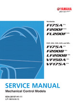 YAMAHA OEM MY21-24 Service Manual - F175A/ F200B/ LF200B/ VF150A/ VF175A (2.8L Digital) - LIT-18616-04-13 Models VF150LA, VF150XA, VF175LA, VF175XA, F175LA, F175XA, F200LB, F200XB, LF200XB