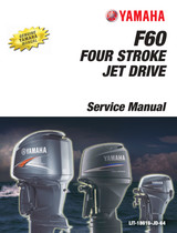 YAMAHA OEM Outboard Service Manual (MFG 2013-2020) - LIT-18616-JD-64 Models F50/F60 EFI, F60JB, MF60JB