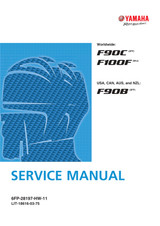 YAMAHA OEM Outboard Service Manual (MFG 2017-2018) F90B, F75B - LIT-18616-03-75 Models F75LB, F90/F100, F90LB, F90XB, MF75LB, MF90LB, MF90XB, F90B, F75B, F90JB