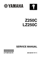 YAMAHA OEM Outboard Service Manual (MFG 2004-2007) Z250, LZ250, LZ300 - LIT-18616-LZ-30 Models LZ300TUR, LZ300TURC, LZ300TURD, LZ300TXR, LZ300TXRC, LZ300TXRD, MLZ300TUR, MLZ300TXR, MZ300TUR, MZ30 0TXR, V6 3.3L DI, Z300TUR