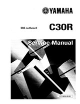 YAMAHA OEM Service Manual - 30hp 2 Stroke - LIT-18616-00-95 Models C30ELR, C30ELRR, C30ELRS, C30ELRT, MC30ELRR, MC30ELRS, MC30ELRT