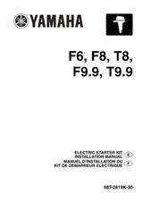 YAMAHA OEM Accessory Installation Instructions - Four Stroke Electric Start Kit - 68T-2819K-30