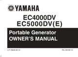 YAMAHA OEM Owner's Manual 1985 - EC4000DV - LIT-19626-00-10 Models EC4000DV