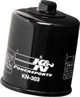K&N Oil Filter 17mm, Chrome for PWC / Personal Watercraft | Fits Kawasaki, Yamaha | KN-303 | 56-0303