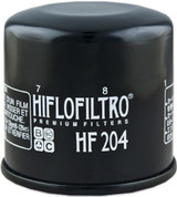 HIFLOFILTRO Oil Filter 16 in, Chrome for PWC / Personal Watercraft | Fits Honda, Kawasaki, Yamaha | HF204 | 550-0204