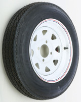 AWC Trailer Tire & 8 Spoke Steel Wheel Assembly White for PWC / Personal Watercraft | TA2024040-71B480C | 58-8161