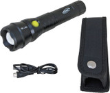 PERFORMANCE TOOL Rechargeable LED Flashlight Black, aluminum for PWC / Personal Watercraft | 551 | 117-1126